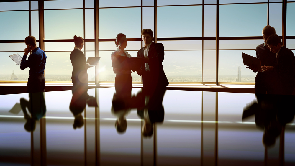 Team Of Successful Business People and CEO